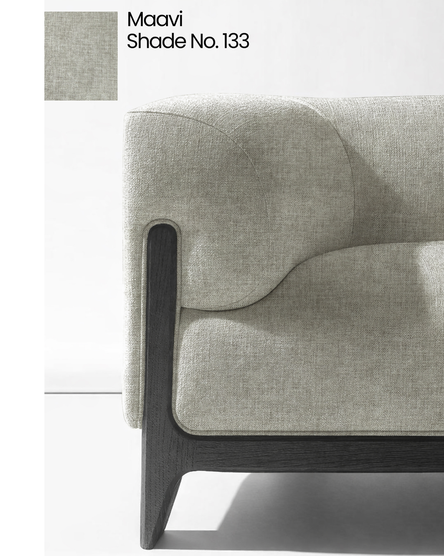 Light Gray Suede Sofa Fabric
