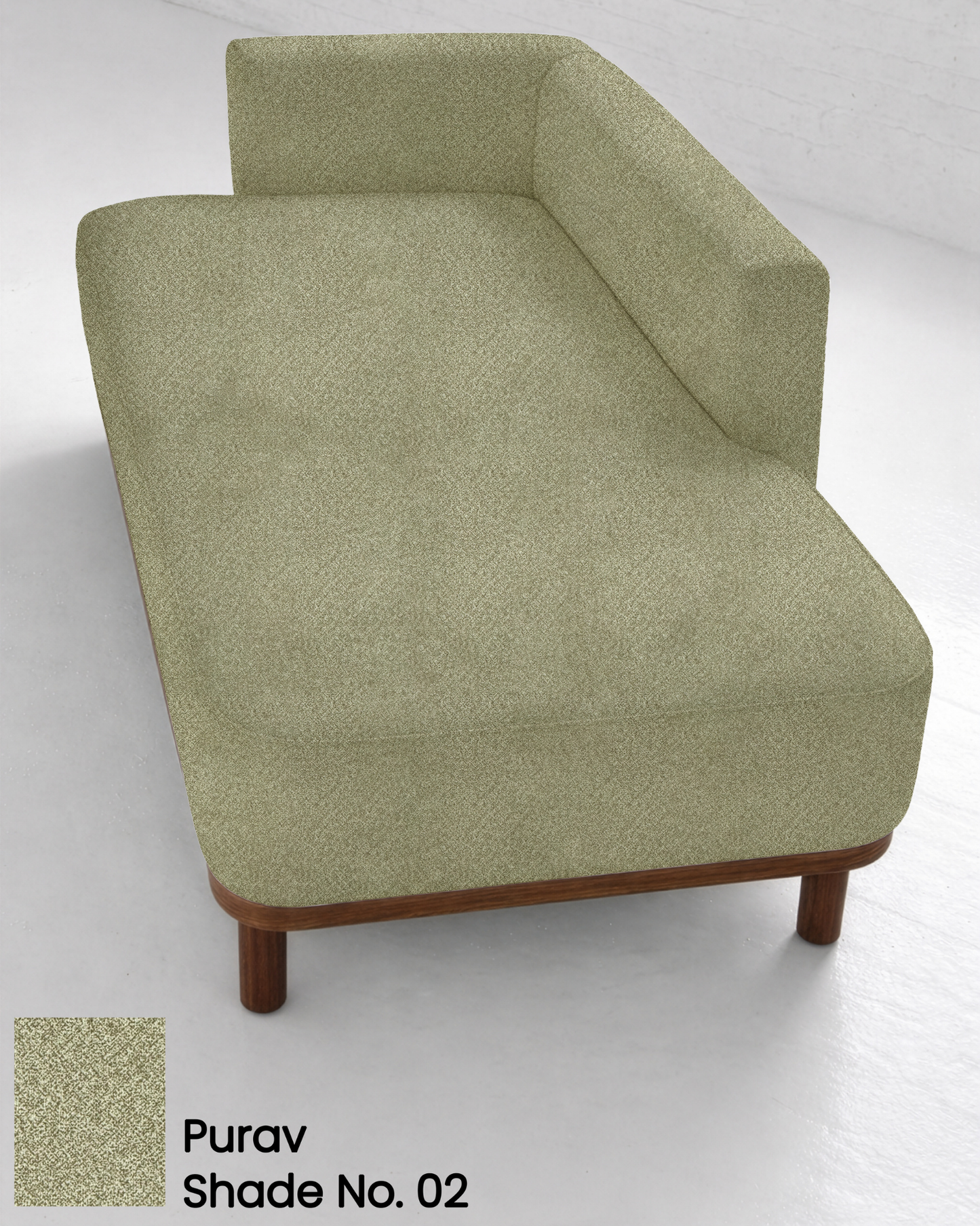 Sage Grain Suede Sofa Fabric