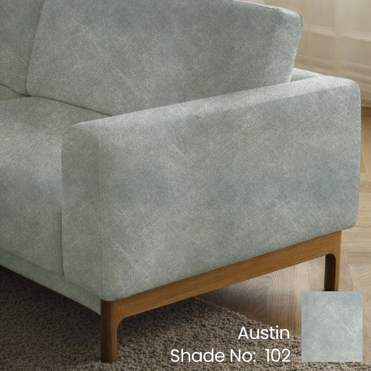 Cloud Gray Color Sofa Fabric