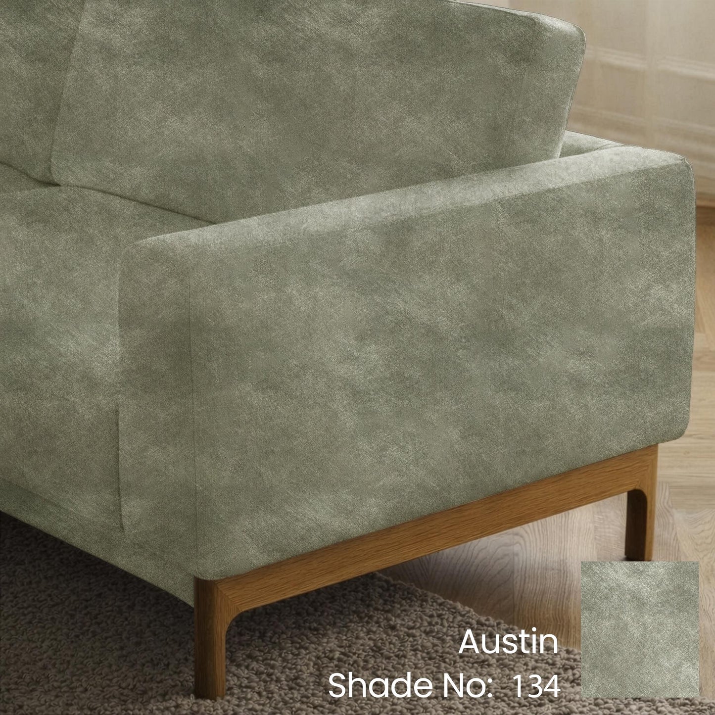 Dusty Olive Color Sofa Fabric
