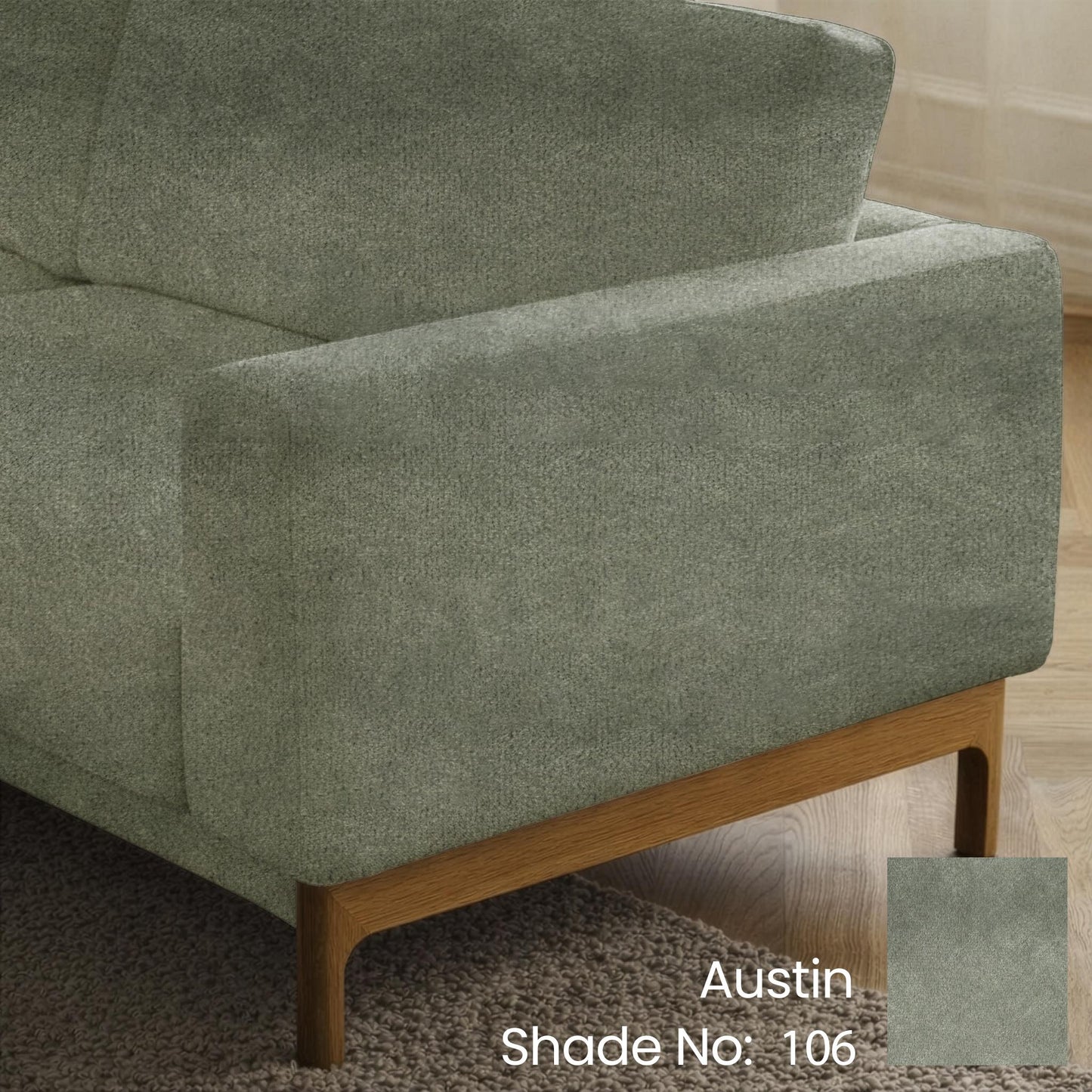 Stone Sage Color Sofa Fabric