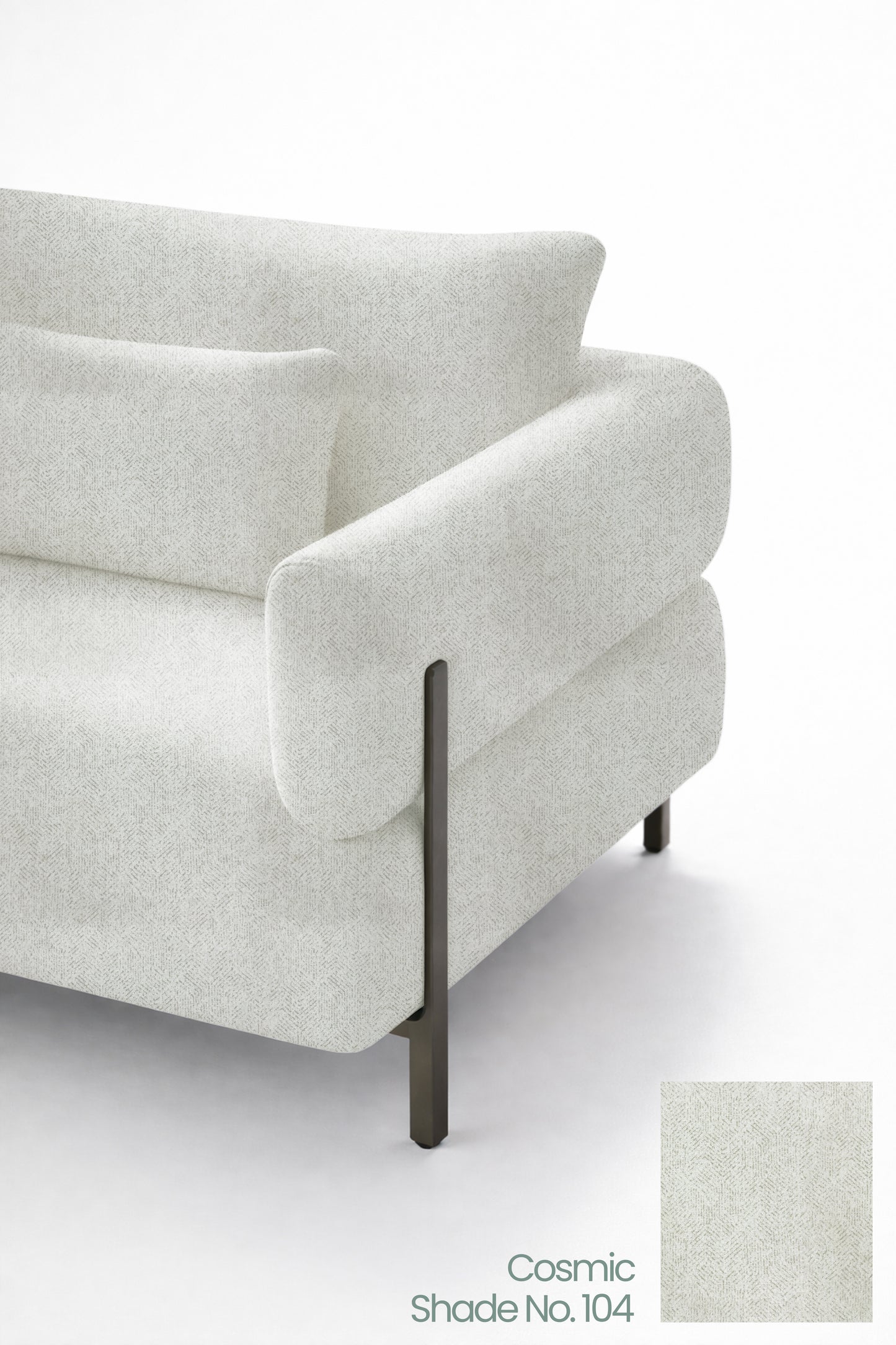 Mist Grey Color Sofa Fabric