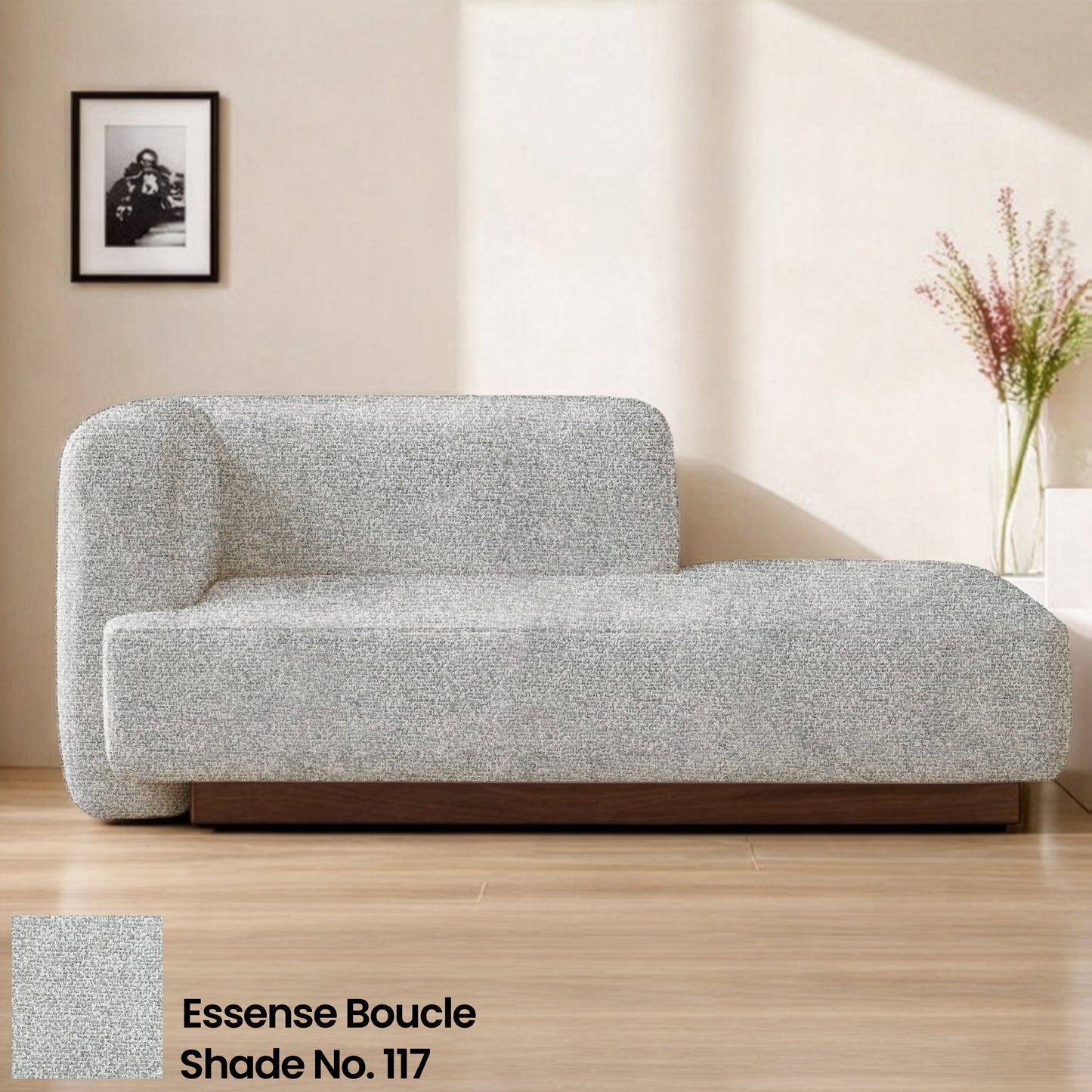 Silver Frost Color Sofa Fabric