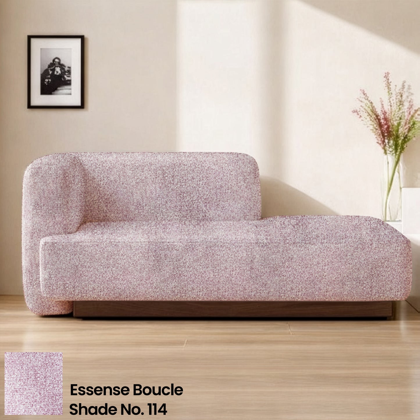 Blush Petal Color Sofa Fabric
