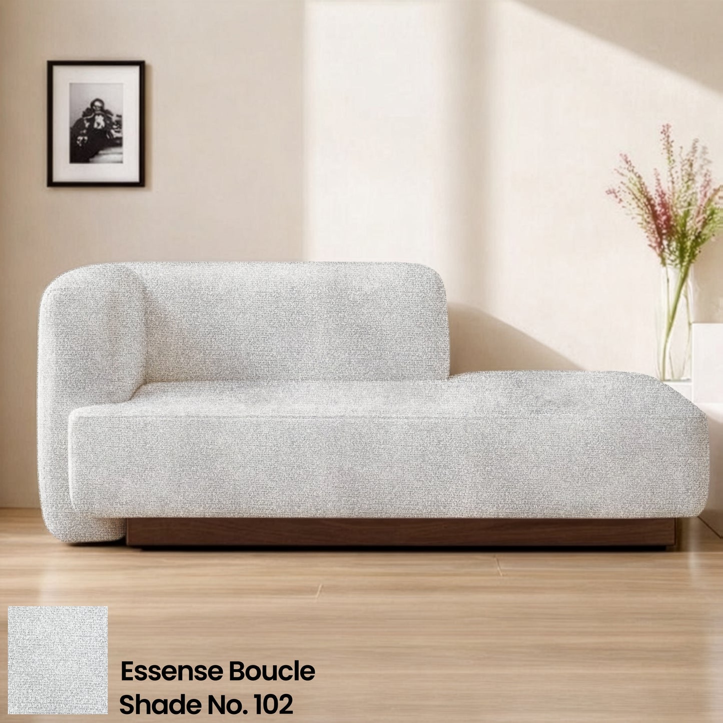 Cloud Grey Color Sofa Fabric