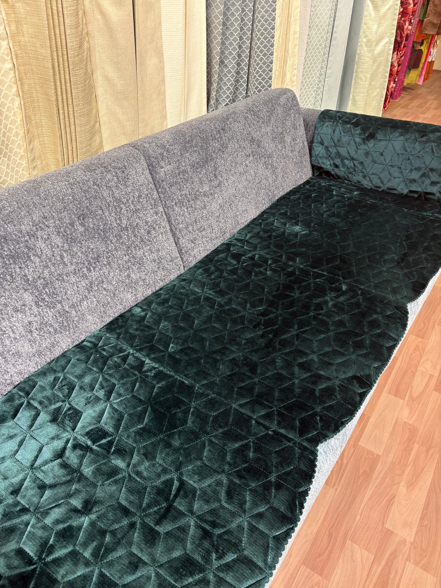 Crystal Fur Sofa Cover