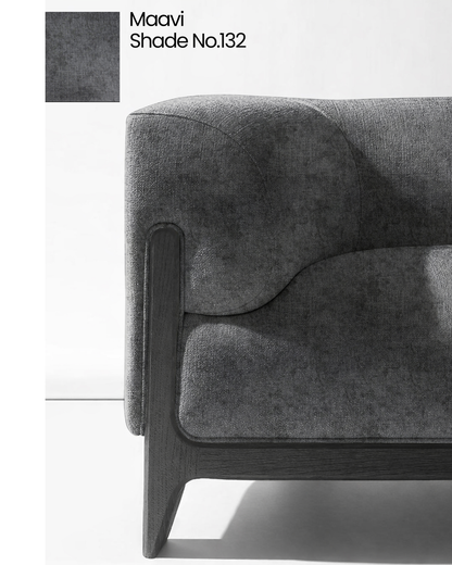 Charcoal Suede Sofa Fabric