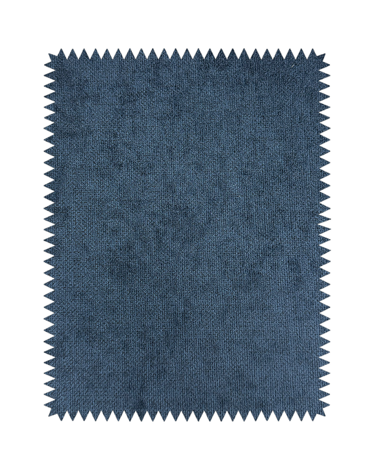 Denim Blue Suede Sofa Fabric