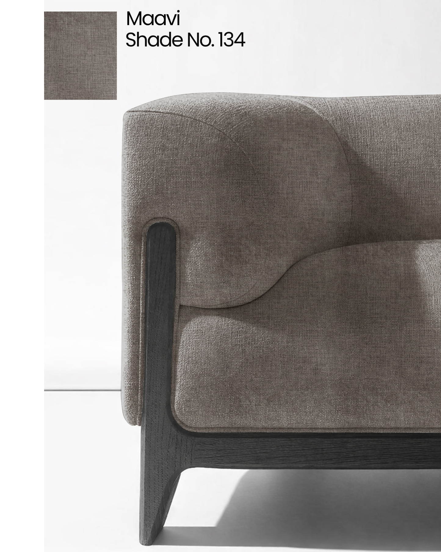 Graphite Suede Sofa Fabric