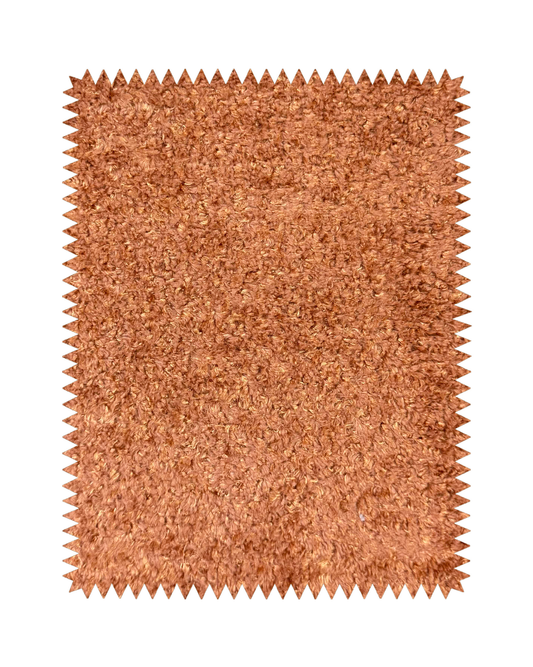 Rust Orange Boucle Sofa Fabric