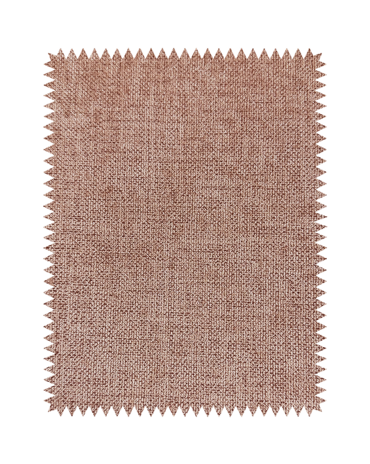 Rosewood Color Suede Sofa Fabric