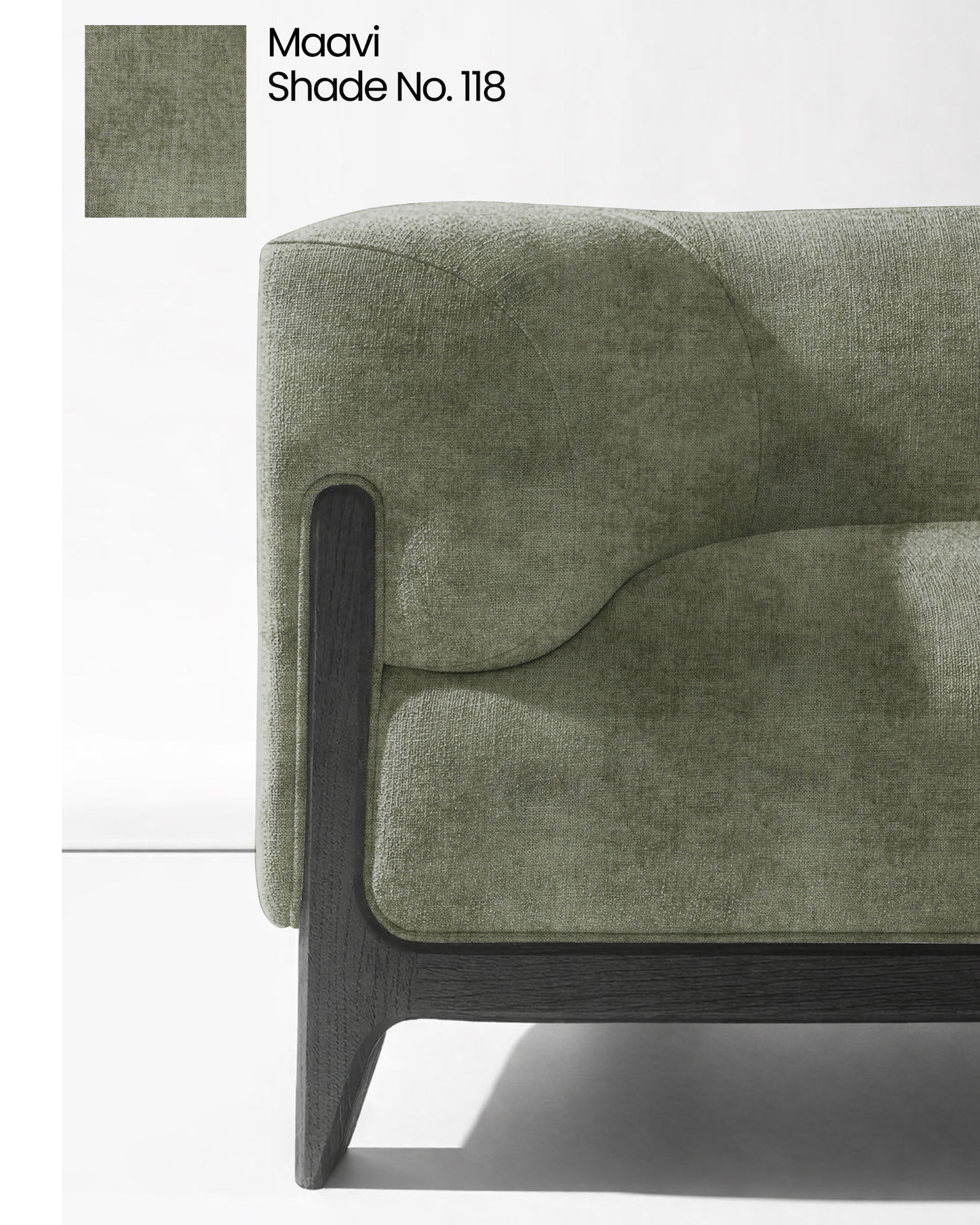 Sage Green Color Suede Sofa Fabric