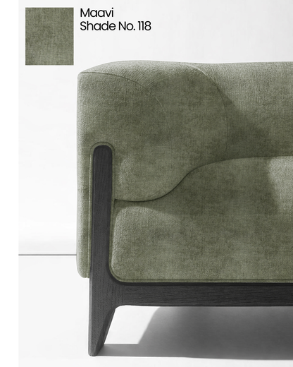 Sage Green Color Suede Sofa Fabric