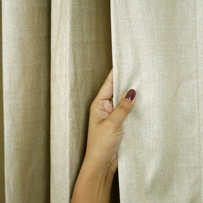 Beige texture Printed 100% Blackout