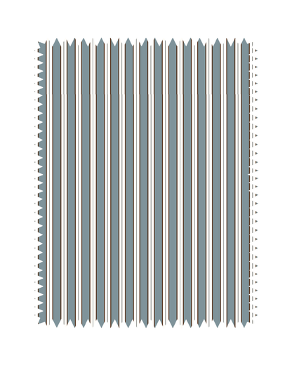 Blue Striped Print Sofa Fabric