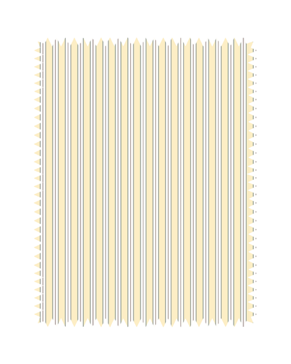 Yellow Striped Print Sofa Fabric
