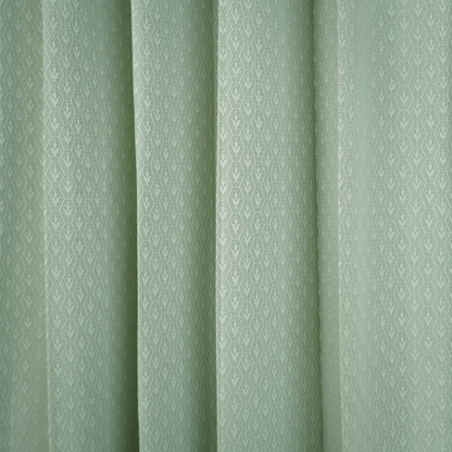 Dyed Jacquard Pista Green Small diamond