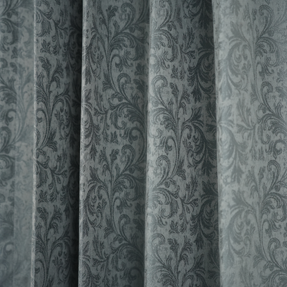 Dyed Jacquard steel grey Pagely Design