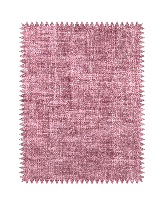 Soft Rose Red Woven Sofa Fabric