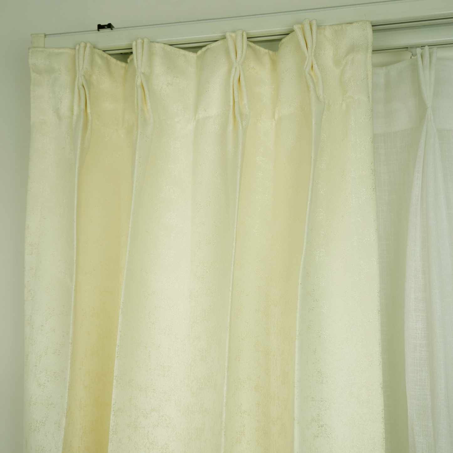 Ivory off white texture Weave