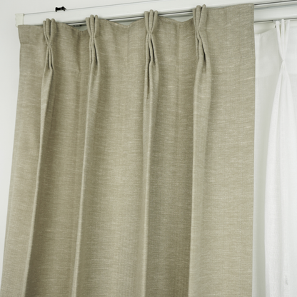 Light beigish brown white texture cotton Blend