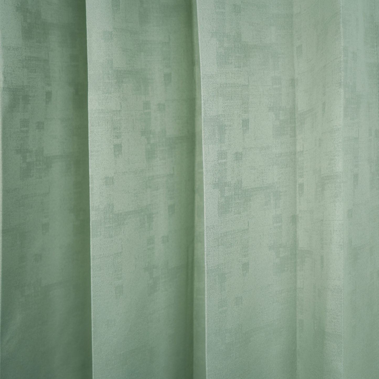 Mint Green Jacquard Texture 100% Blackout