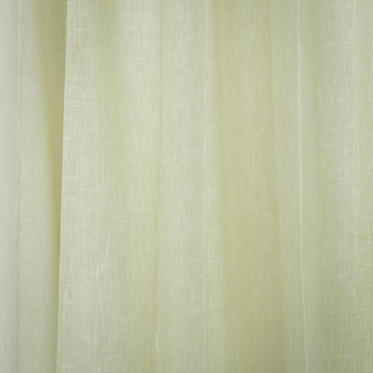 Pure White Texture Poly Cotton Linen Look