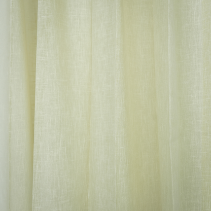 Pure White Texture Poly Cotton Linen Look