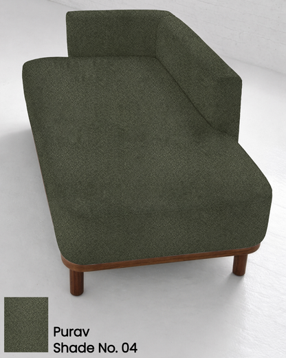 Forest Green Suede Sofa Fabric