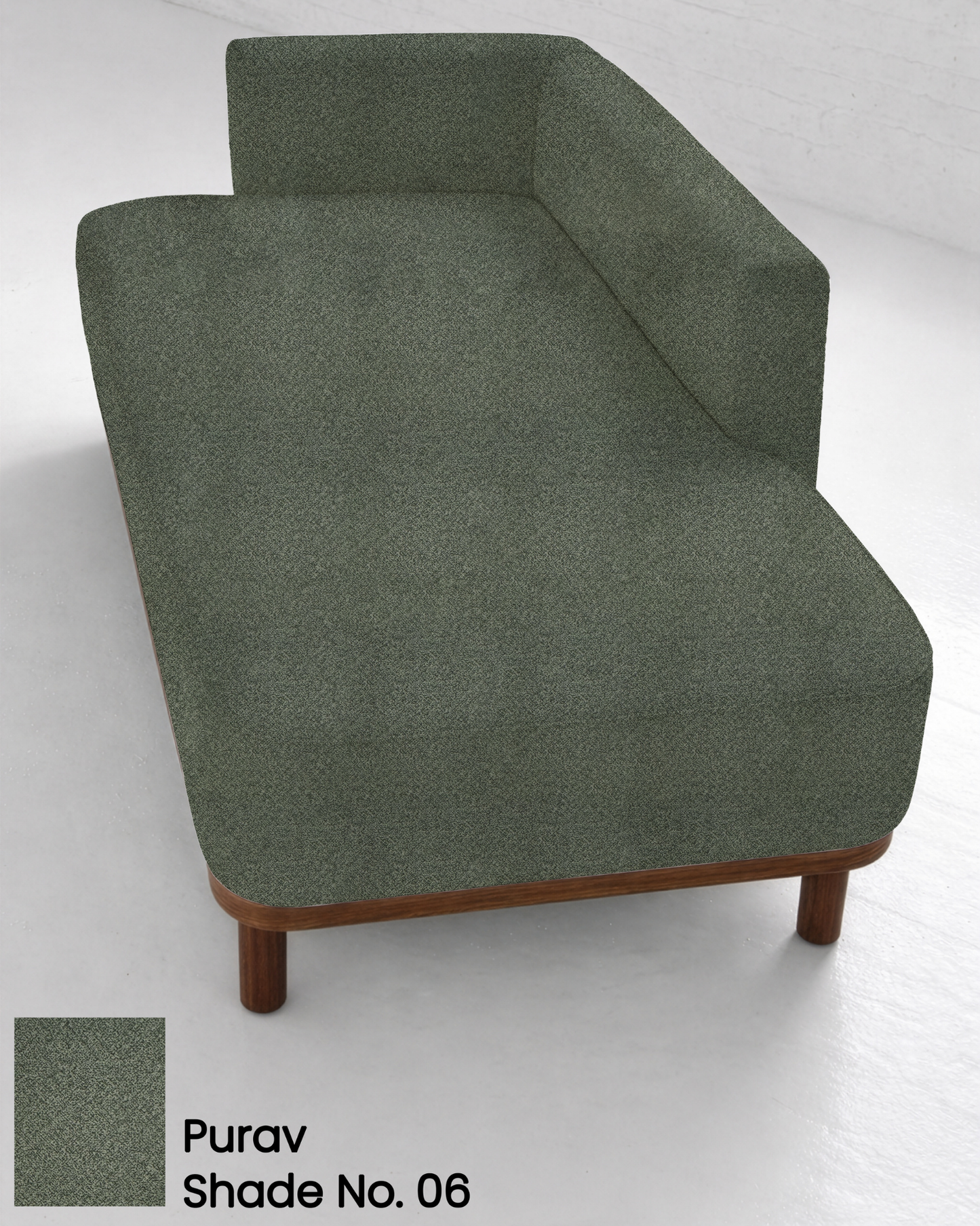 Muted Olive Suede Sofa Fabric