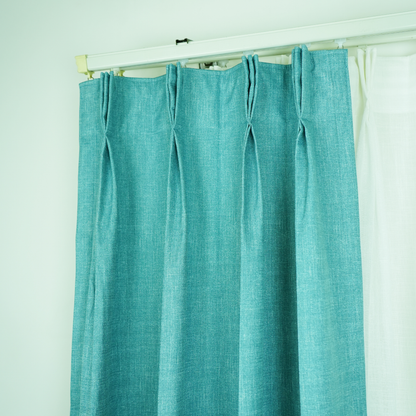 Sky Blue Printed 100% Blackout texture print