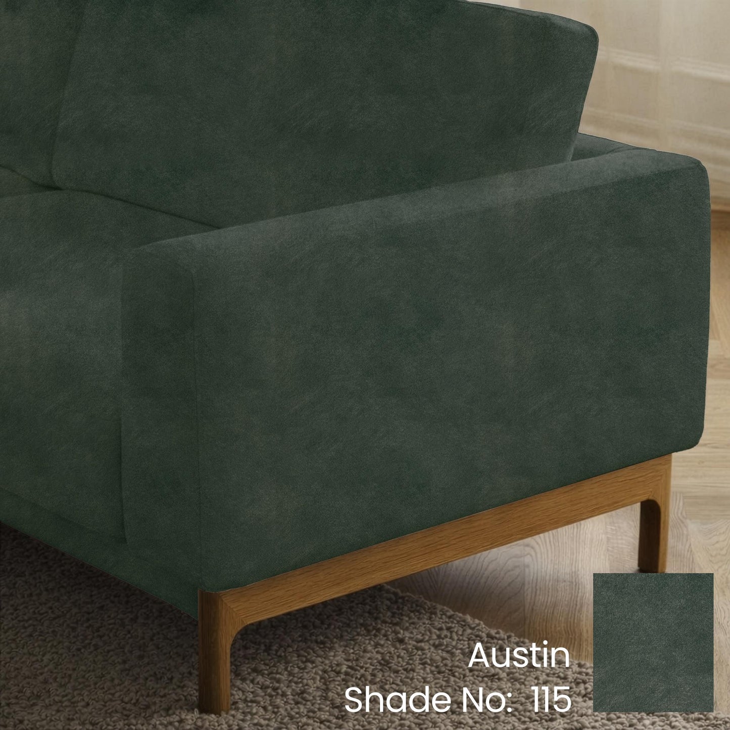 Charcoal Gray Color Sofa Fabric