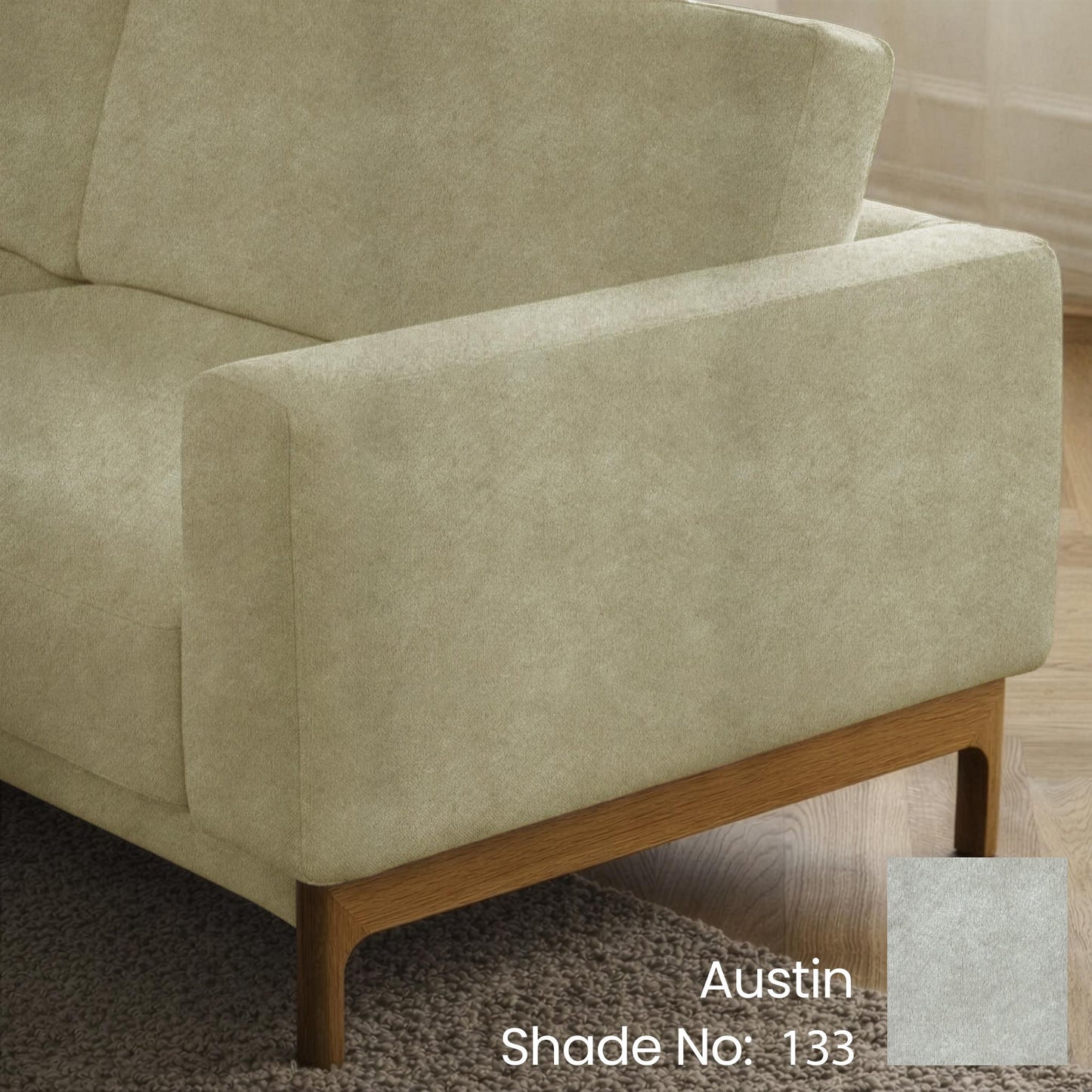 Soft Sage Color Sofa Fabric