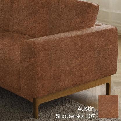 Cognac Color Sofa Fabric