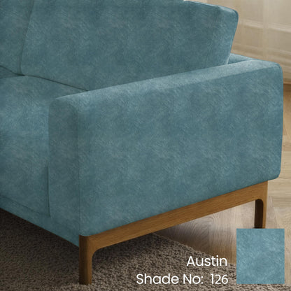Dusty Blue Color Sofa Fabric