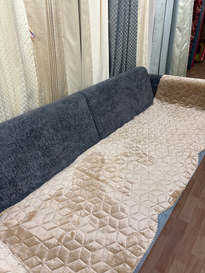 Crystal Fur Sofa Cover