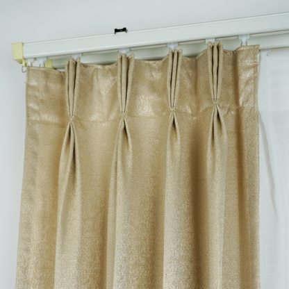 Beigish golden small texture weave