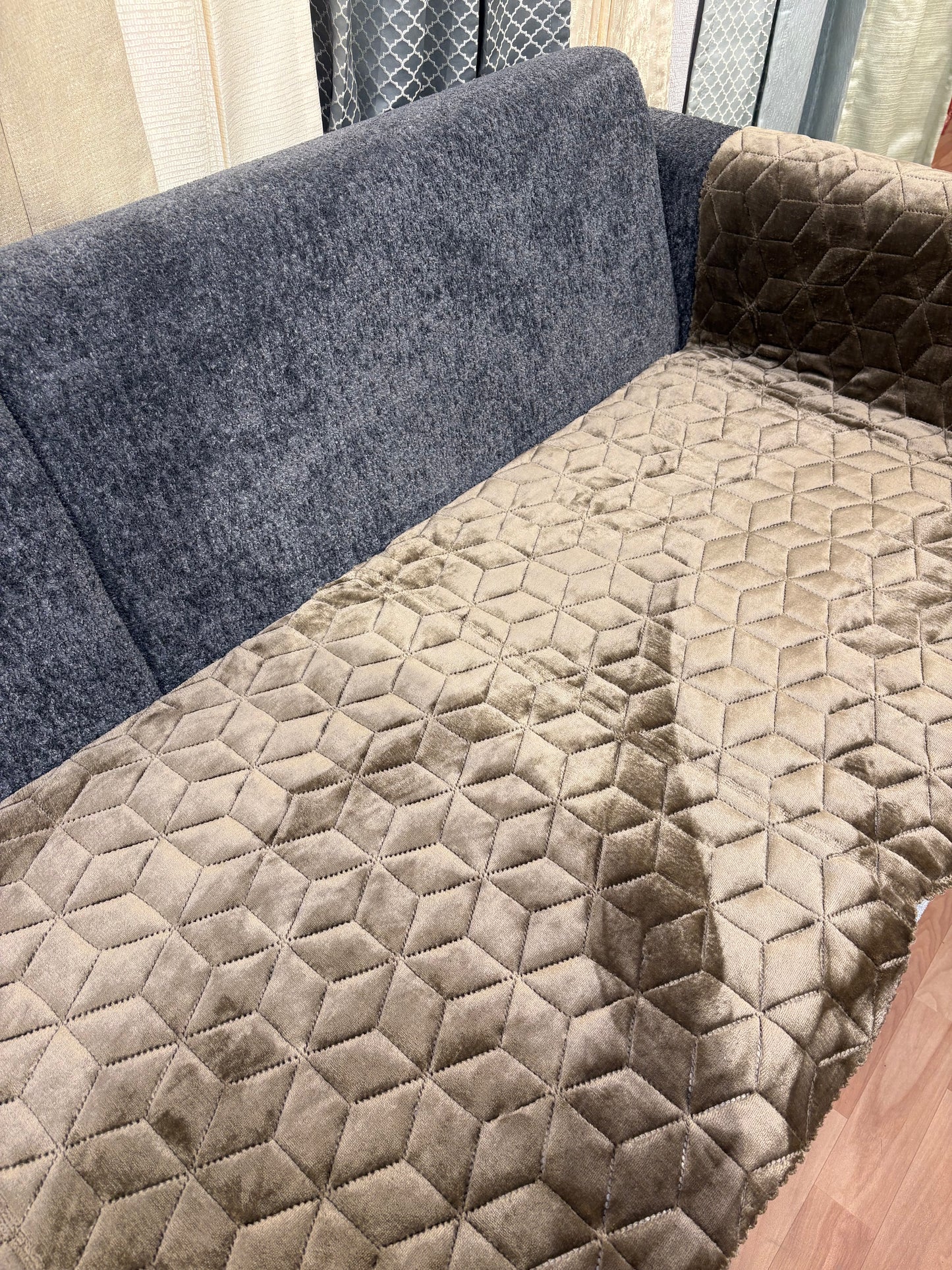 Crystal Fur Sofa Cover