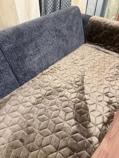 Crystal Fur Sofa Cover