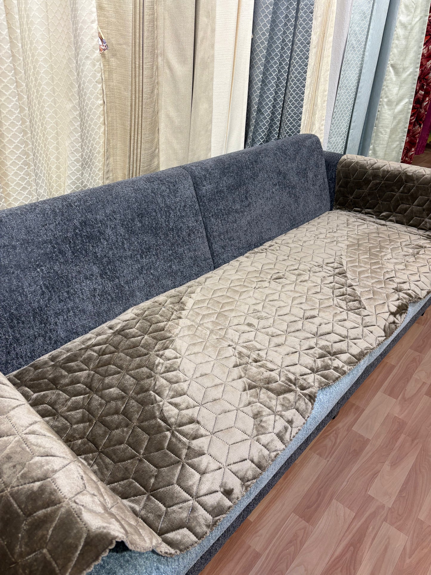 Crystal Fur Sofa Cover