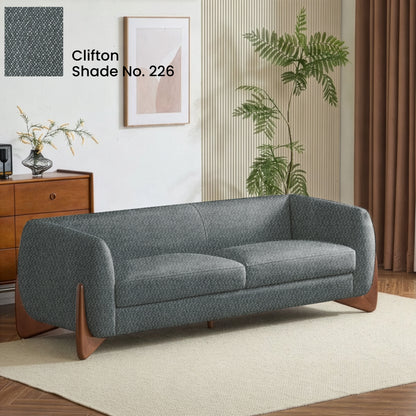 Steel Gray Color Sofa Fabric