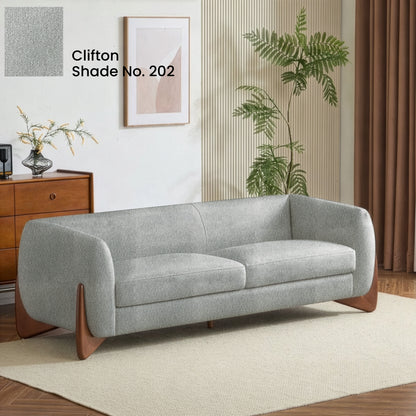 Platinum Gray Color Sofa Fabric