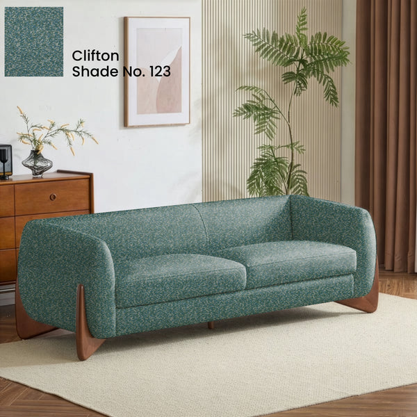 Aqua Teal Color Sofa Fabric