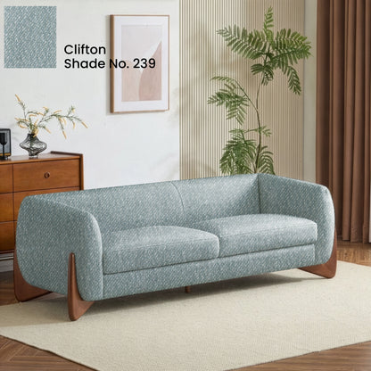Pale Aqua Color Sofa Fabric