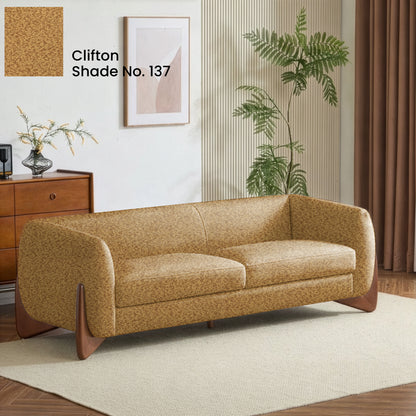 Golden Mustard Color Sofa Fabric