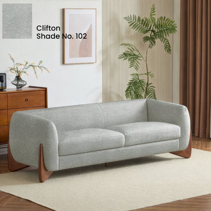 Frosted Gray Color Sofa Fabric