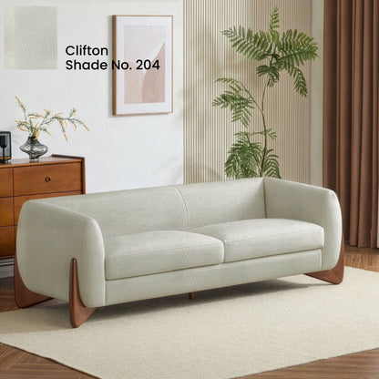 Pearl White Color Sofa Fabric