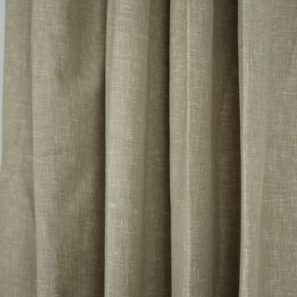 Coffee Brown Cotton Texture 100% Blackout