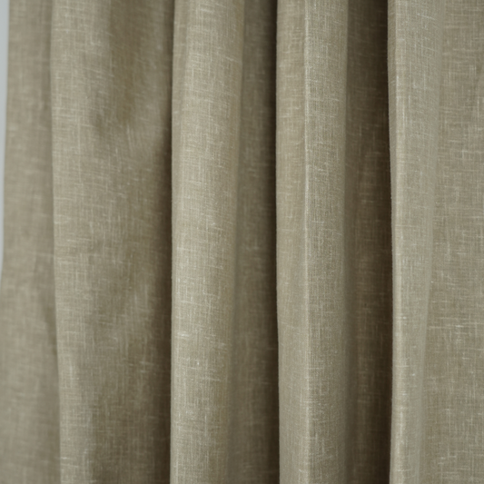 Coffee Brown Cotton Texture 100% Blackout