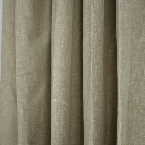 Coffee Brown Cotton Texture 100% Blackout